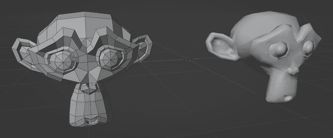 3D model and mesh 3D model and mesh